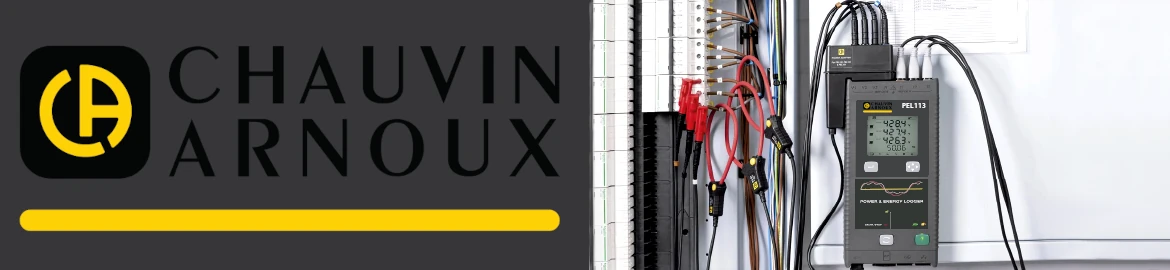 Chauvin Arnoux PEL Energy Logger in use